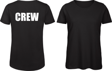 Crew t-shirt schwarz